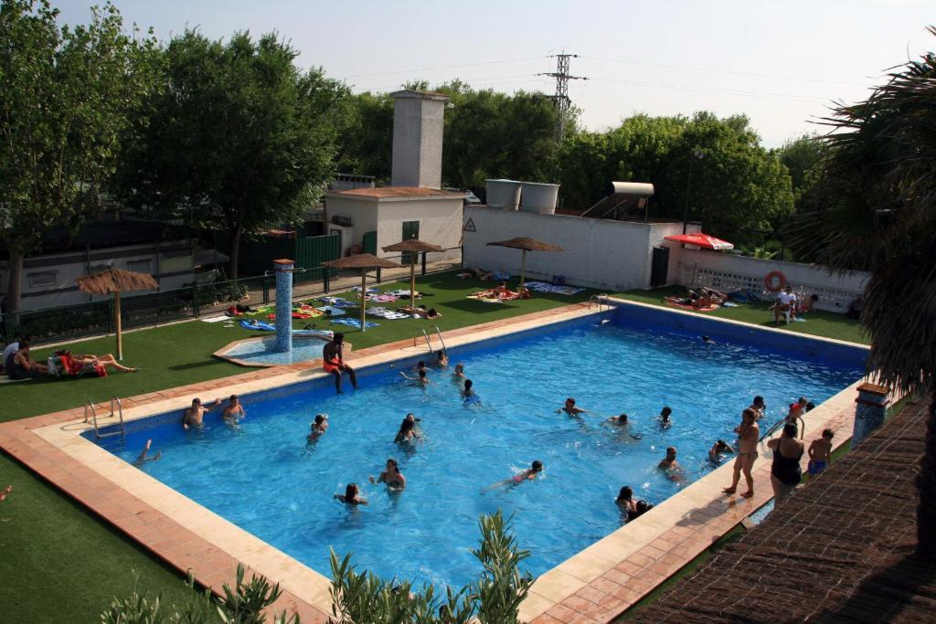 Camping Coll Vert Hotel Alfafar Exterior photo